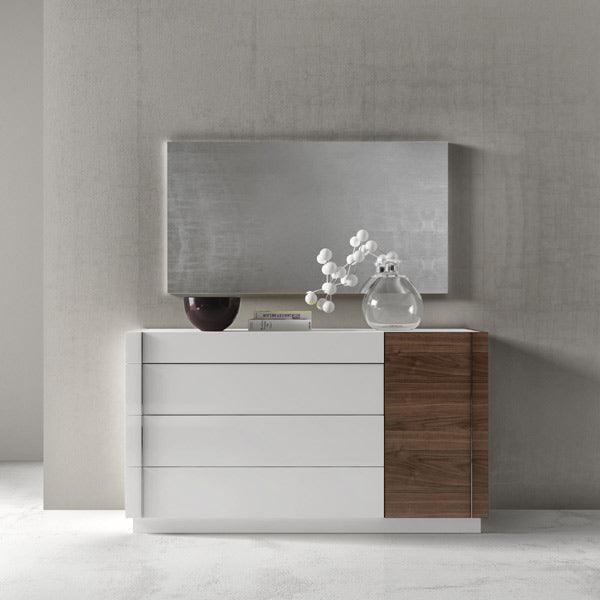 J&M Furniture - Lisbon Natural White Lacquer Dresser - 17871-D