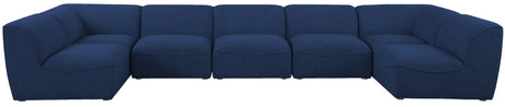 Miramar - Modular Sectional 7 Piece - Navy - Home Elegance USA