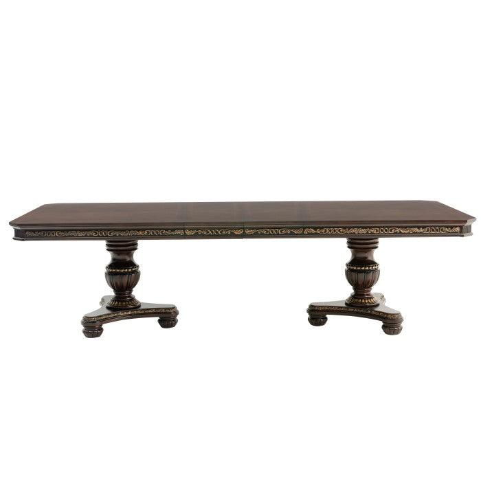 Homelegance - Russian Hill Warm Cherry Extendable Dining Table - 1808-112
