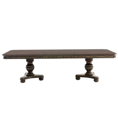 Homelegance - Russian Hill Warm Cherry 9 Piece Extendable Dining Room Set - 1808-112-9