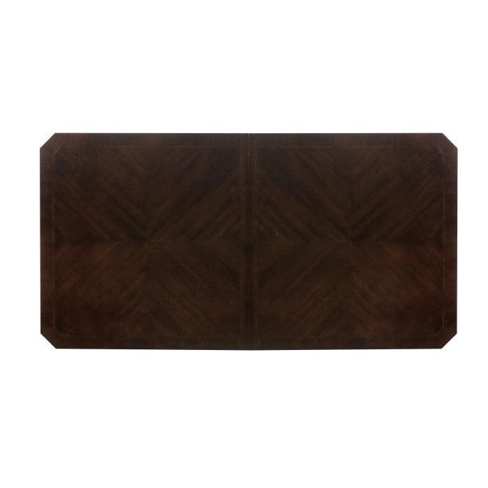 Homelegance - Russian Hill Warm Cherry Extendable Dining Table - 1808-112