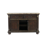 Homelegance - Russian Hill Server With Faux Marble Top In Cherry - 1808-40
