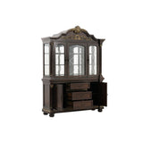 Homelegance - Russian Hill Warm Cherry Buffet & Hutch - 1808-50-55