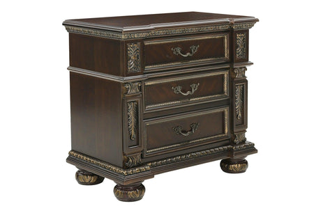 Catalonia 5 Piece Queen Bedroom Set In Dark Cherry 1824-1-5 Set | Homelegance
