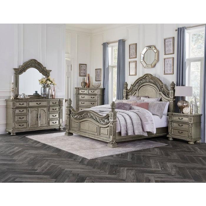 Homelegance - Catalonia Dresser In Platinum Gold - 1824Pg-5