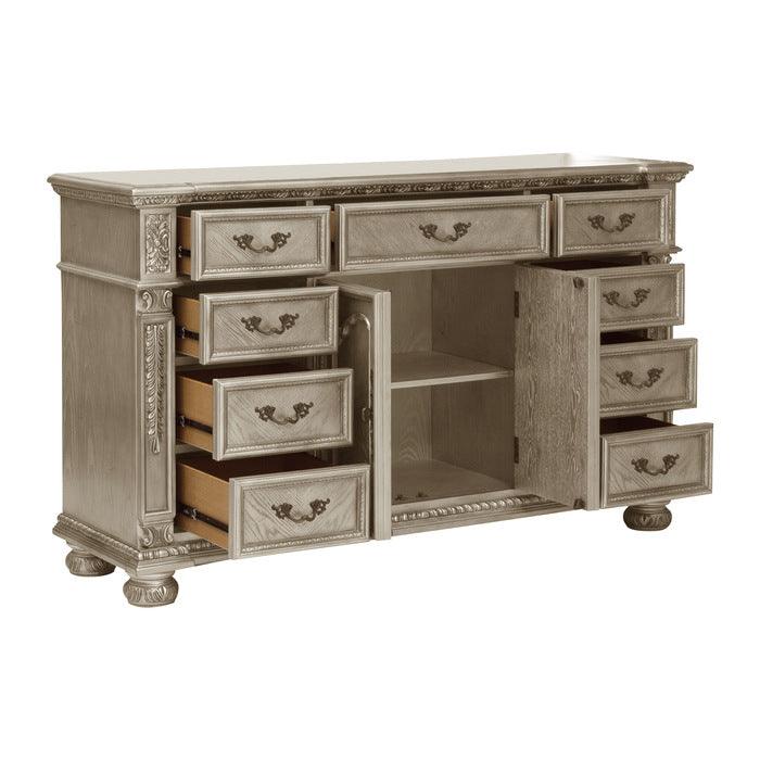 Homelegance - Catalonia Dresser In Platinum Gold - 1824Pg-5