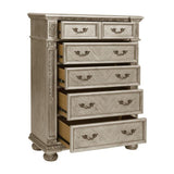 Homelegance - Catalonia Chest In Platinum Gold - 1824Pg-9
