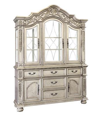 Homelegance - Catalonia Platinum Gold China Cabinet - 1824Pg-50