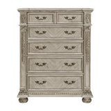 Homelegance - Catalonia Chest In Platinum Gold - 1824Pg-9