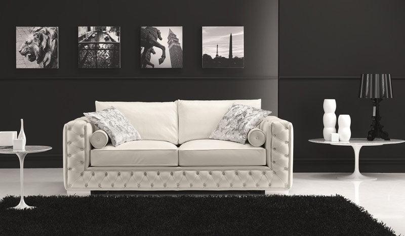 J&M Furniture - The Vanity Leather Sofa Set - 18343-Sl