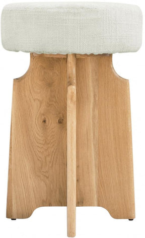 Jasper Counter Stool In Cream - 837Cream-C | Meridian
