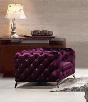 Glitz Chair In Purple - 183352-C | J&M