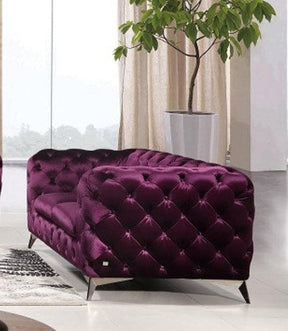 Glitz Loveseat In Purple - 183352-L | J&M