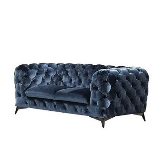 J&M Furniture - Glitz Loveseat In Blue - 184451-L