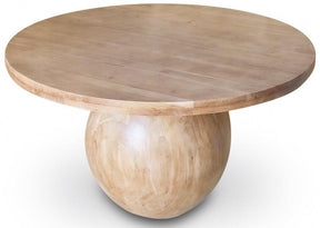 Halton Dining Table In Bleached Acacia - 875-T | Meridian