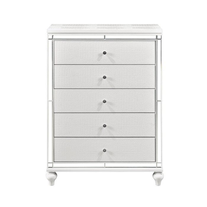 Alonza Bright White Chest 1845 - 9 | Homelegance | Home Elegance USA