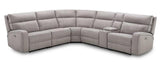 Cozy 6 Piece Motion Sectional In Moonshine - 184762 | J&M | Home Elegance USA