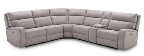Cozy 6 Piece Motion Sectional In Moonshine - 184762 | J&M