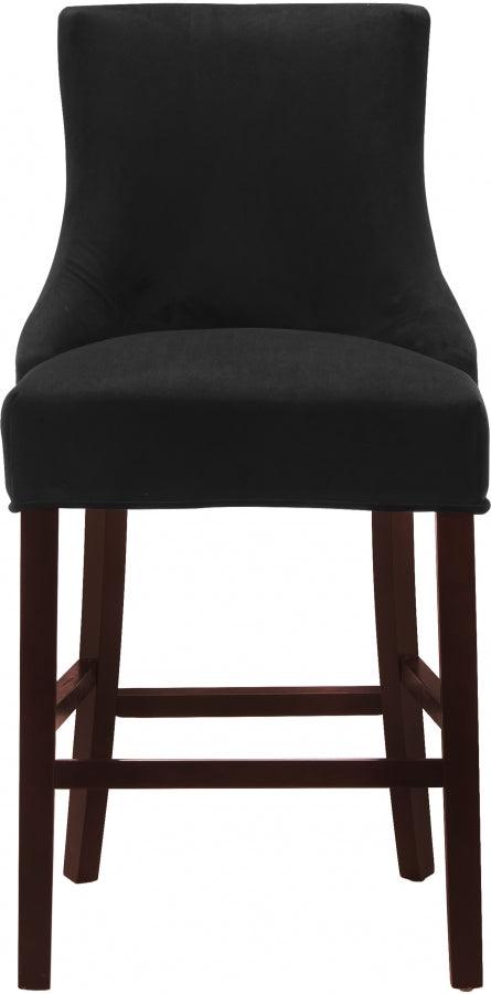 Meridian Furniture - Hannah Counter Stool Set Of 2 In Black - 775Black-C