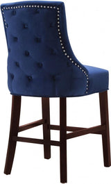 Meridian Furniture - Hannah Counter Stool Set Of 2 In Navy - 775Navy-C