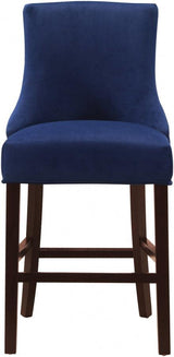 Meridian Furniture - Hannah Counter Stool Set Of 2 In Navy - 775Navy-C