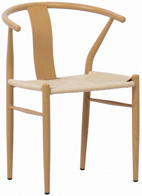 Meridian Furniture - Beck Dining Chair In Oak (Set Of 2) - 893Oak-C