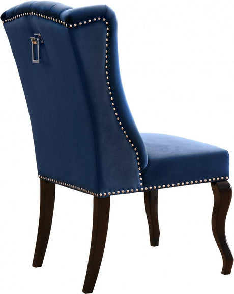 Meridian Furniture - Suri Velvet Dining Chair Set Of 2 In Navy - 772Navy-C