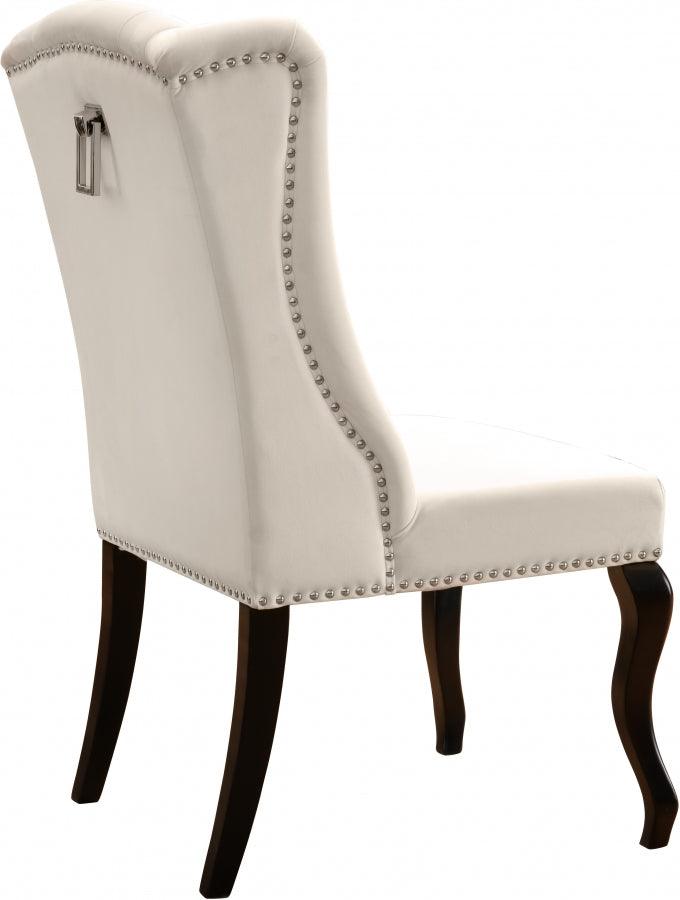 Meridian Furniture - Suri Velvet Dining Chair Set Of 2 In Cream - 772Cream-C