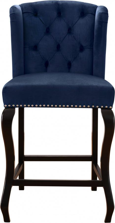 Meridian Furniture - Suri Counter Stool In Navy - 773Navy-C