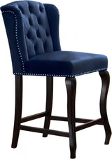 Meridian Furniture - Suri Counter Stool In Navy - 773Navy-C