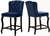 Meridian Furniture - Suri Counter Stool In Navy - 773Navy-C