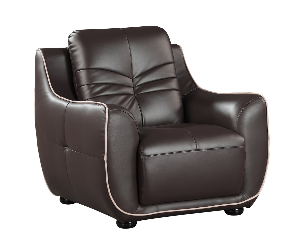 Genuine Leather Chair - Home Elegance USA