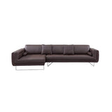 J&M Furniture - Bruno Premium Leather Sectional In Left Arm Facing - 19001-Lhfc