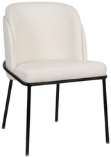 Meridian Furniture - Jagger Faux Leather Dining Chair In White (Set Of 2) - 883White-C