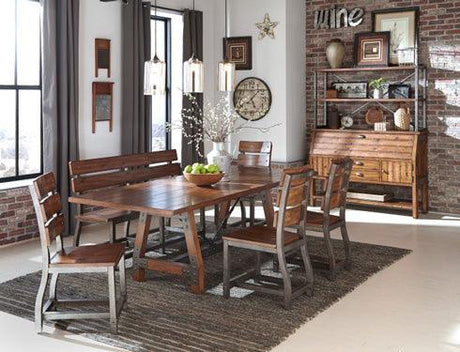 Homelegance - Holverson 7 Piece Dining Room Set - 1715-94-50-7Set