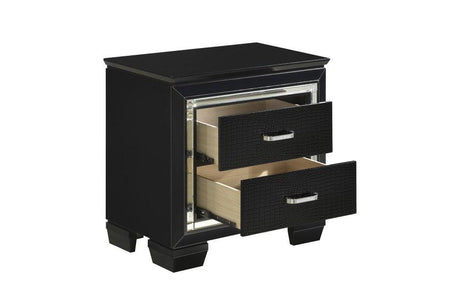 Allura 4 Piece Queen Bedroom Set 1916Bk-1-4 | Homelegance