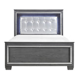 Allura 5 Piece Eastern King Bedroom Set In Grey 1916Kgy - 1Ek - 5 | Homelegance | Home Elegance USA