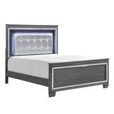 Allura 5 Piece Eastern King Bedroom Set In Grey 1916Kgy - 1Ek - 5 | Homelegance | Home Elegance USA