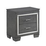 Allura 5 Piece Eastern King Bedroom Set In Grey 1916Kgy - 1Ek - 5 | Homelegance | Home Elegance USA