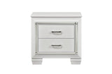 Allura 4 Piece White Queen Bedroom Set 1916 - 1 - 4W | Homelegance | Home Elegance USA