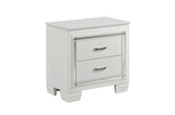 Allura 4 Piece White Queen Bedroom Set 1916 - 1 - 4W | Homelegance | Home Elegance USA