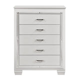 Allura 5 Piece Queen Bedroom Set In White - 1916W - 1 - 5 | Homelegance | Home Elegance USA