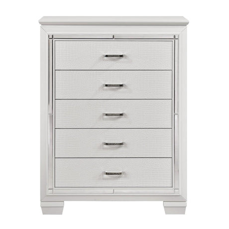 Allura 5 Piece Queen Bedroom Set In White -1916W-1-5 | Homelegance