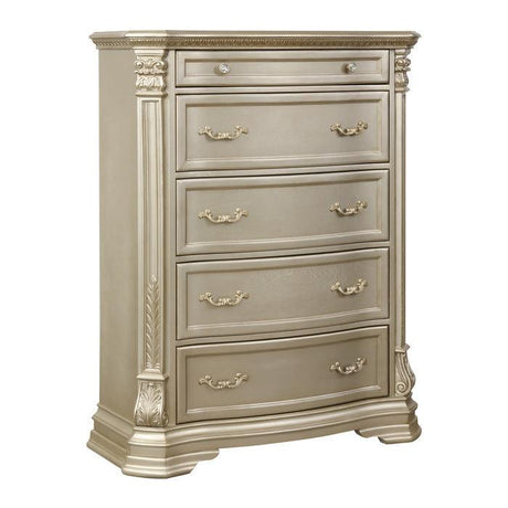 Antoinetta Champagne Chest 1919NC - 9 | Homelegance | Home Elegance USA