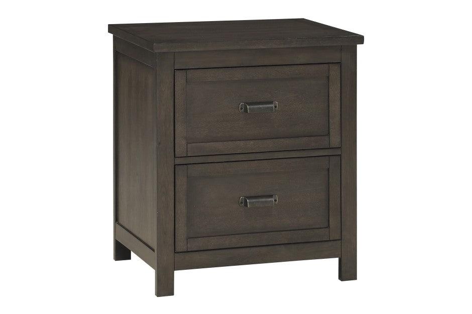 Homelegance - Hebron Night Stand In Dark Cherry - 1923-4