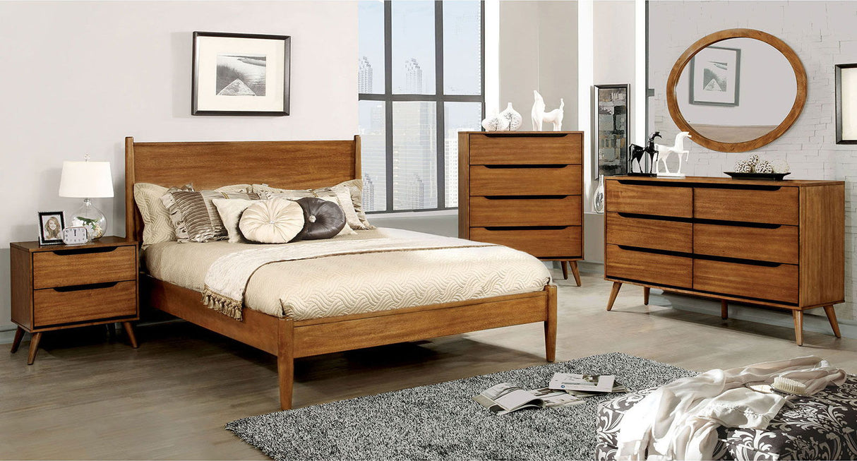 Lennart - Twin Bed - Oak - Home Elegance USA