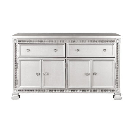 Bevelle Buffet - Server In Silver 1958 - 55 | Homelegance | Home Elegance USA