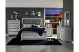 Bevelle 6 Piece Queen Bedroom Set In Silver 1958 - 1 - 6Set | Homelegance | Home Elegance USA