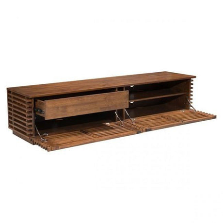 Zuo Linea Tv Stand Walnut