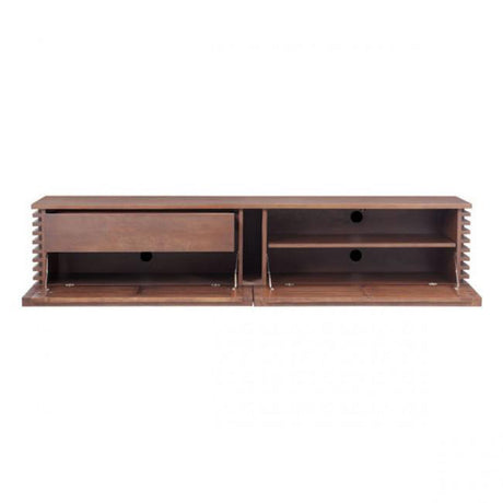 Zuo Linea Tv Stand Walnut